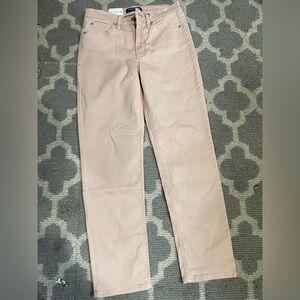 Scotch & Soda Women's Light Pink Straight Leg Jeans